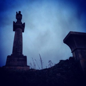 Monument in Glasgow Necropolis