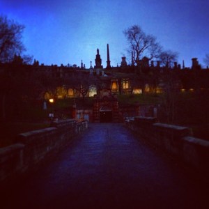 Dusk at the Necroplis