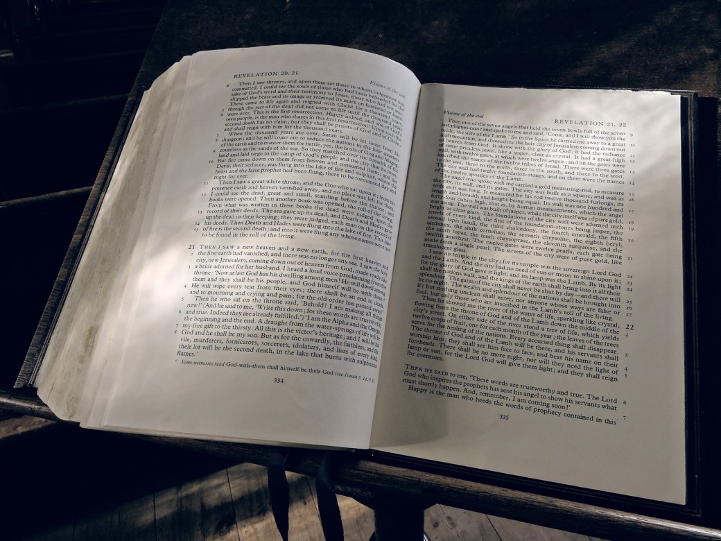 Book of Revelations (Photo: Edward Parnell)